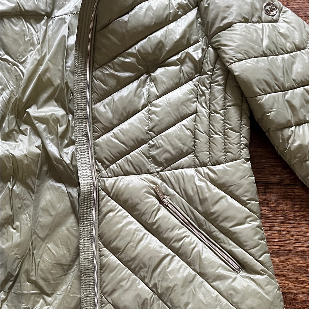 Michael Kors Olive Packable Jacket - image 3